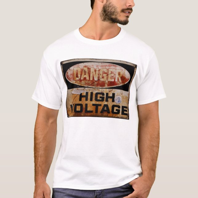 Camiseta Sinal de aviso 003 (Frente)