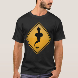 Camiseta Sinal de aviso dos génios