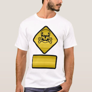 Camiseta Sinal de aviso - personalize