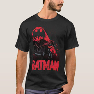 Camiseta Sinal de Bat Batman Crimson