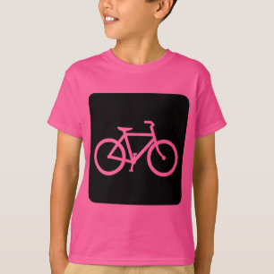 Camiseta Sinal de Bicicleta - Preto