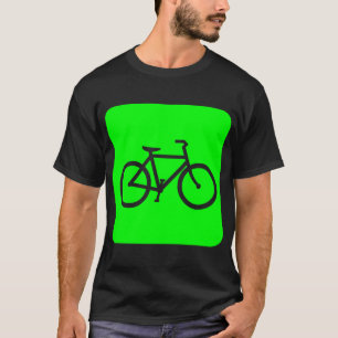 Camiseta Sinal de Bicicleta - Verde