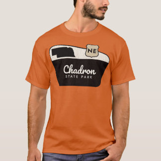 Camiseta Sinal de boas-vindas do Chadron State Park Nebrask