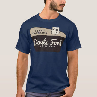 Camiseta Sinal de boas-vindas do Devils Fork State Park Sou