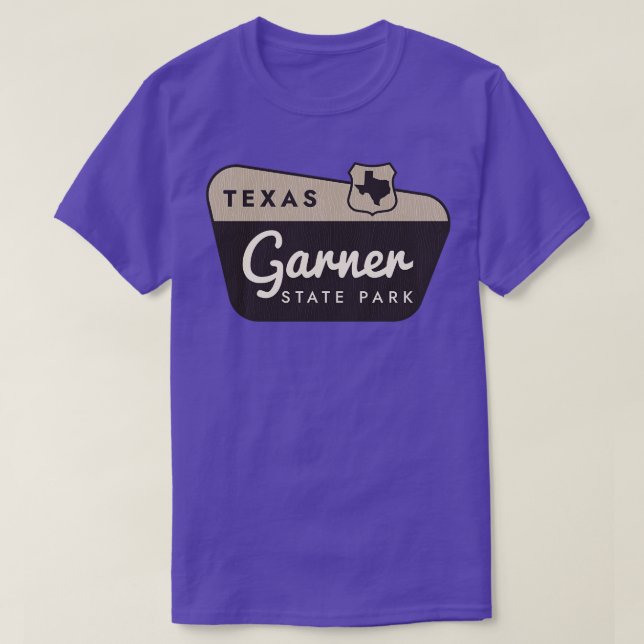 Camiseta Sinal de Boas-vindas do Parque Estadual do Garner, (Frente do Design)