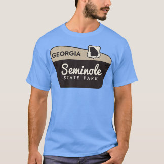 Camiseta Sinal de Boas-vindas do Seminole State Park Georgi