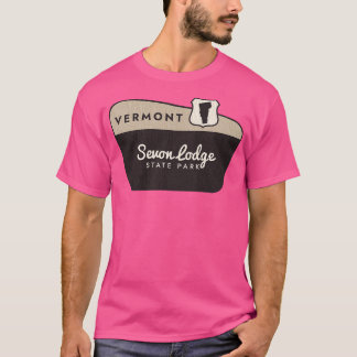 Camiseta Sinal de boas-vindas do Sevon Lodge State Park Ver