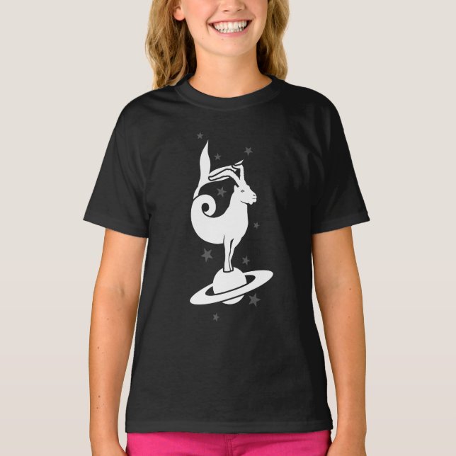 Camiseta Sinal de Capricórnio zodiac (Frente)