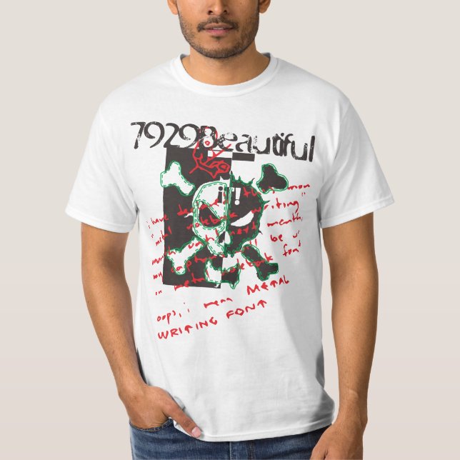 Camiseta Sinal de Caveira (Frente)