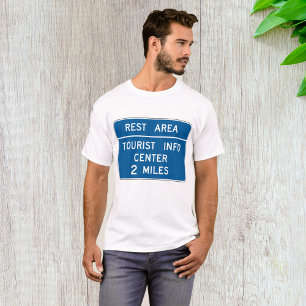 Camiseta Sinal de Centro de Informações Turísticas