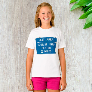 Camiseta Sinal de Centro de Informações Turísticas