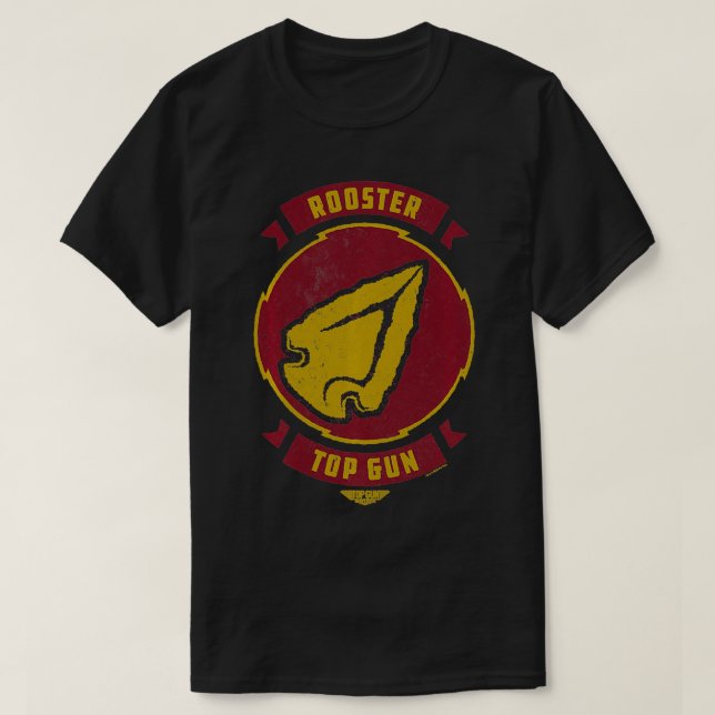 Camiseta Sinal de Chamada de Rooster de Arma Superior (Frente do Design)