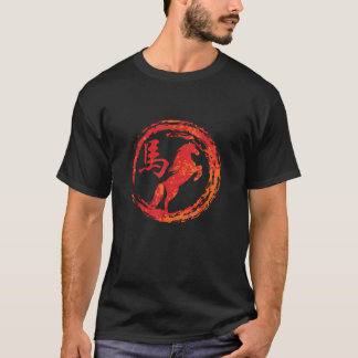 Camiseta Sinal de Chifre da Pequena União Negra Zodiaca