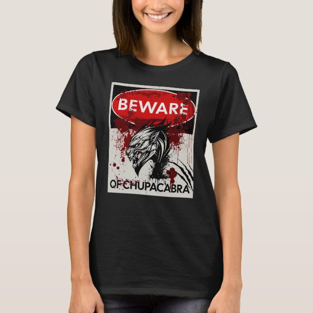 Camiseta Sinal de Chupacabra (Frente)