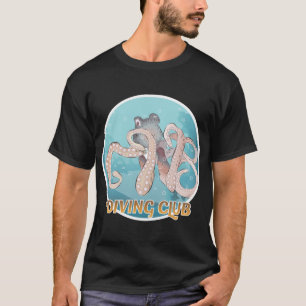 Camiseta Sinal de clube de mergulho