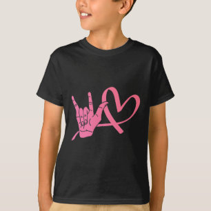 Camiseta Sinal de Consciência Linguagem Amar Professor