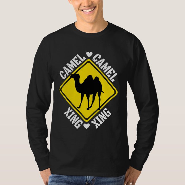 Camiseta Sinal de cruz de camelo (Frente)