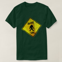 Camiseta Sinal de Cruzamento Bigfoot T-Shirt