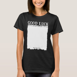 Camiseta Sinal de Despedida Me Deseje Boa Sorte Encontrando