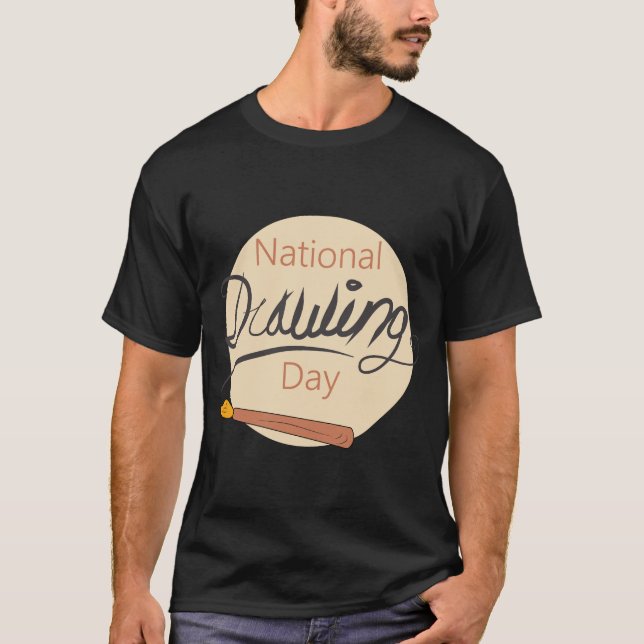 Camiseta Sinal de Dia de Desenho Nacional (Frente)