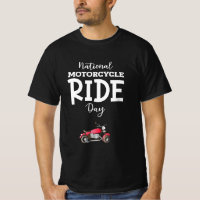 Sinal de Dia de Motocicleta Nacional poster
