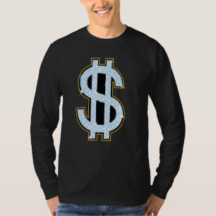 Camiseta Sinal de Dólar Legal Mais Dinheiro