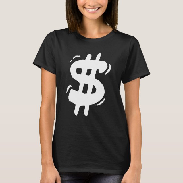 Camiseta Sinal de Dólar Retroativo (Frente)