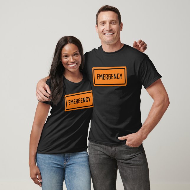 Camiseta Sinal de emergência (Unissex)