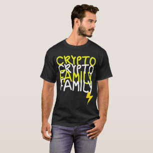 Camiseta Sinal de Energia da Família Cripto Funky
