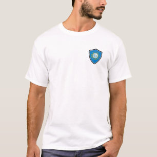 Camiseta Sinal de escudo do Dakota do Sul T-Shirt