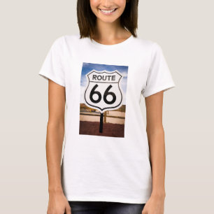 Camiseta Sinal de estrada da rota 66, arizona