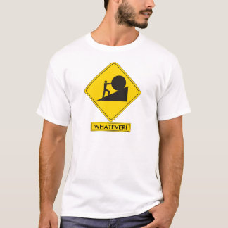 Camiseta Sinal de estrada de Sisyphus