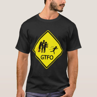 Camiseta Sinal de estrada do zombi - GTFO