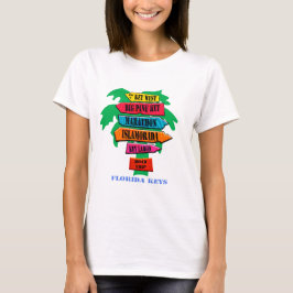 Camiseta Sinal de Estrada Florida Keys