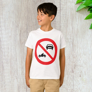 Camiseta Sinal de Estrada Sem Veículos
