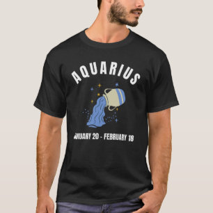 Camiseta Sinal de estrela Aquarius