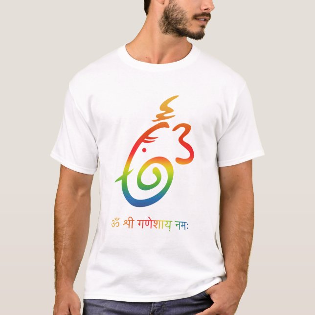 Camiseta Sinal de Ganesha (Frente)