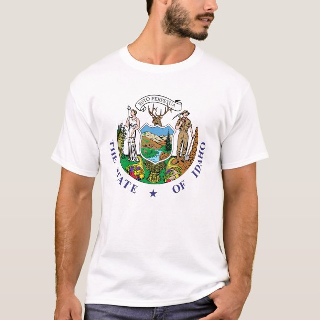 Camiseta sinal de Idaho (Frente)