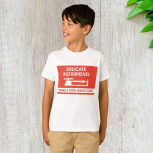 Camiseta Sinal de Instrumentos Delicados