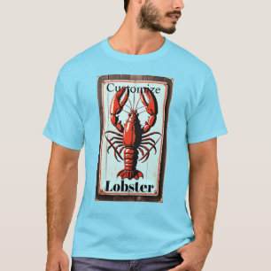 Camiseta Sinal de Lagosta Vintage Thunder_Cove