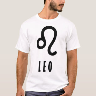 Camiseta Sinal de Leo Zodiac