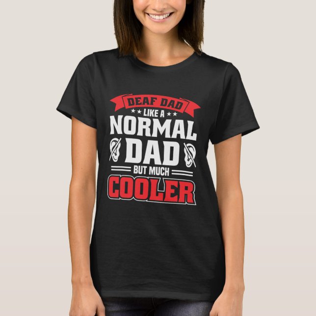 Camiseta Sinal de Linguagem de Menores Consciência Deficien (Frente)