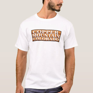 Camiseta Sinal de madeira do registro de Colorado da