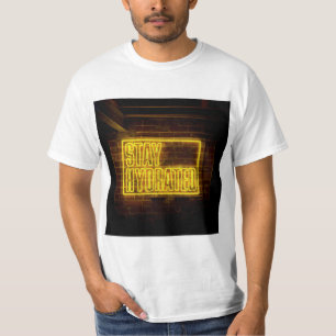 Camiseta Sinal de Neon Amarelo Hídrico