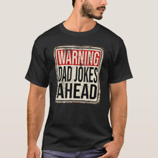 Camiseta Sinal de Pai de Aviso da Mens