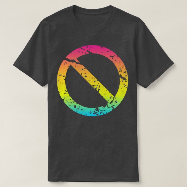 Camiseta Sinal de Parada bonito (Frente do Design)