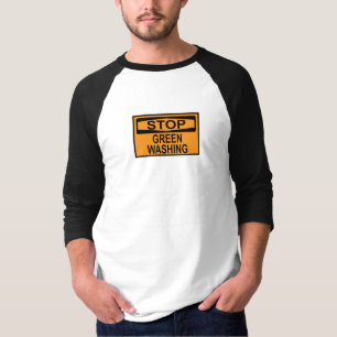 Camiseta Sinal de Parar Greenwashing