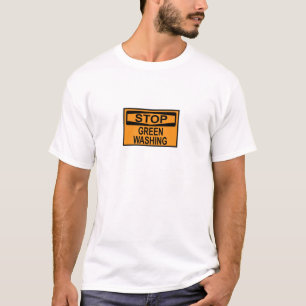 Camiseta Sinal de Parar o Greenwashing