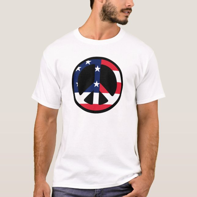 Camiseta sinal de paz (Frente)