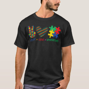 Camiseta Sinal de Paz Amor Felicidade Flores Liberdade H vi